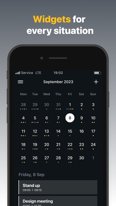 Solid Calendar Screenshot