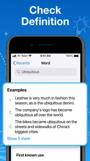 dictionary air - english vocab iphone screenshot 2