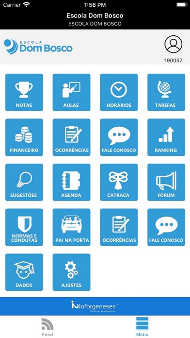Escola Dom Bosco Screenshot