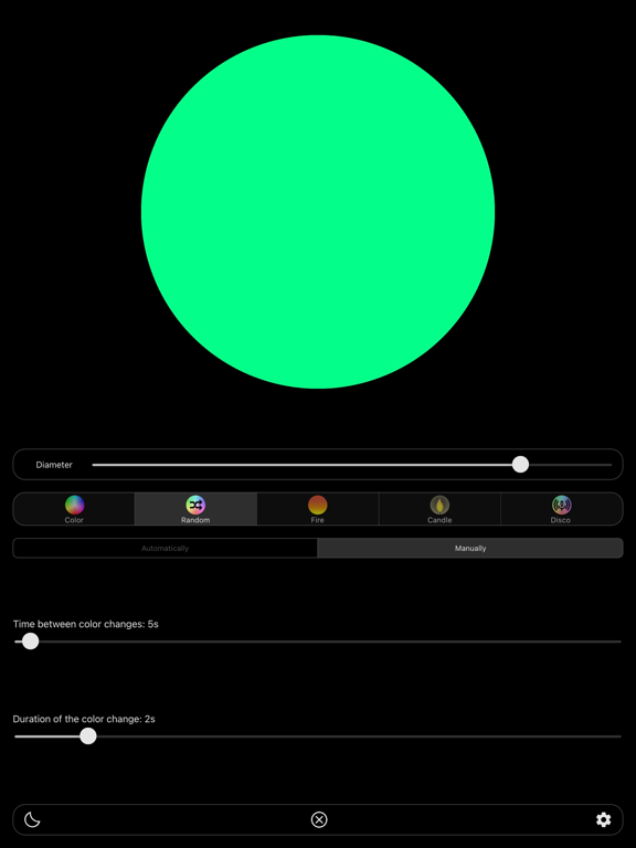 Color Light - Lamp iPad screenshot 5 - Lifestyle app