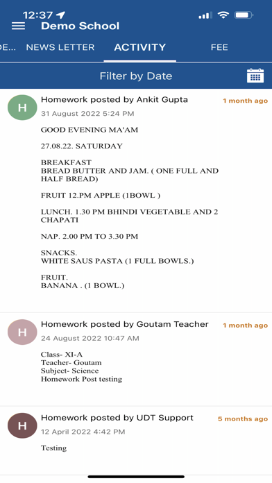 Bella Mente School Screenshot