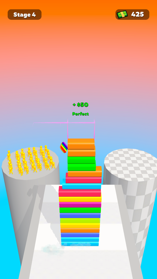 #5. Stack High! (iOS) 由: Abdurrahman Sapoglu