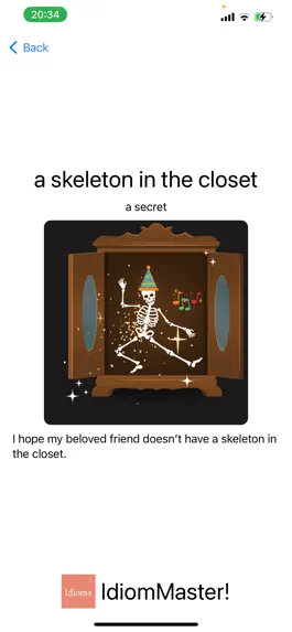 Game screenshot IeltsIdiomMaster apk