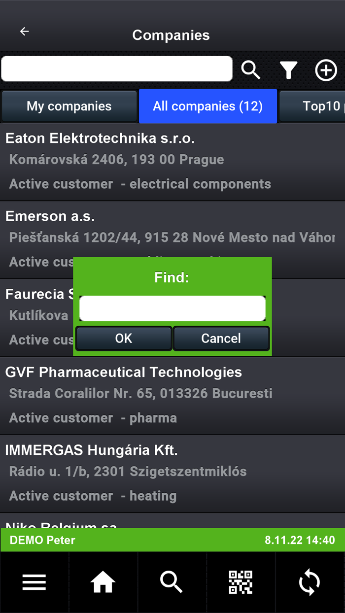 BusinessReport Mobile CRM
