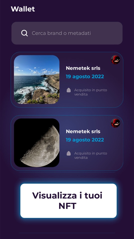 #1. Lumen NFT (iOS) 由: Nemetek srls