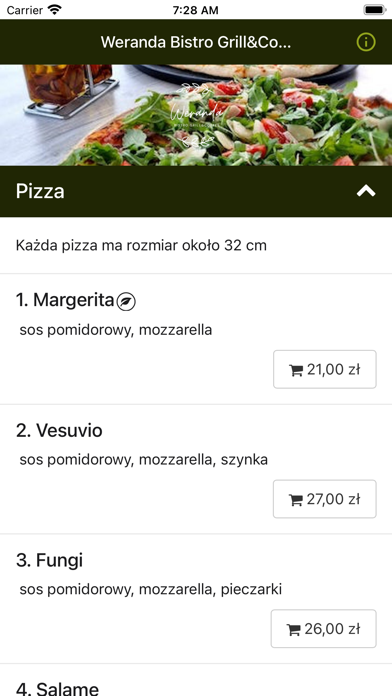 Weranda Bistro Grill&Coffee Screenshot