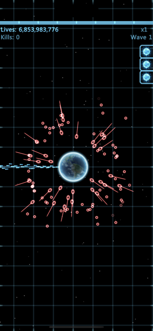‎Blue Defense: Second Wave! Screenshot