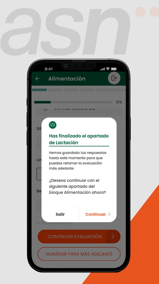 #7. Check List ASN (iOS) By: E-tecnia Soluciones