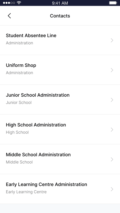 Staines Memorial College App Screenshot