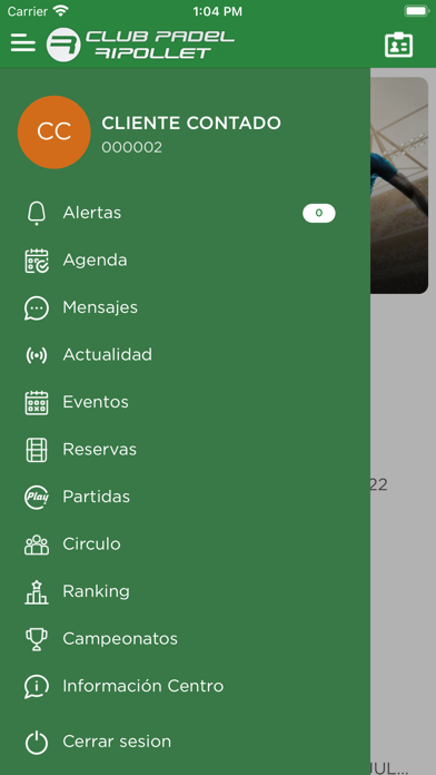 Club de Padel Ripollet Screenshot