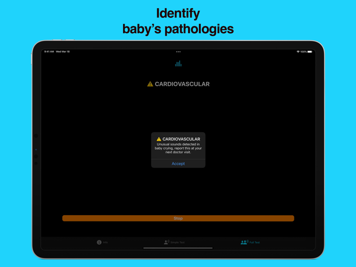 Baby Health Crying test