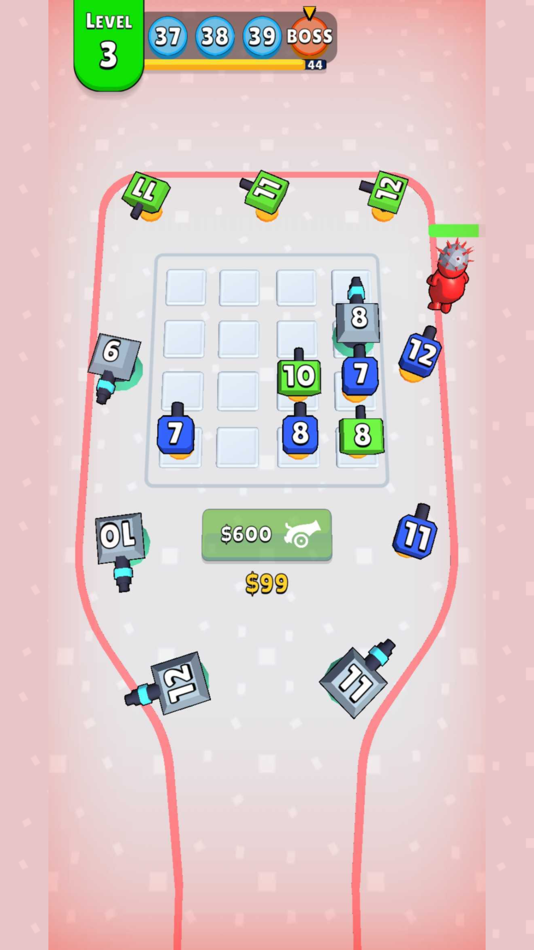 #2. Merge Battle 3D! (iOS) 由: Serenico Labs