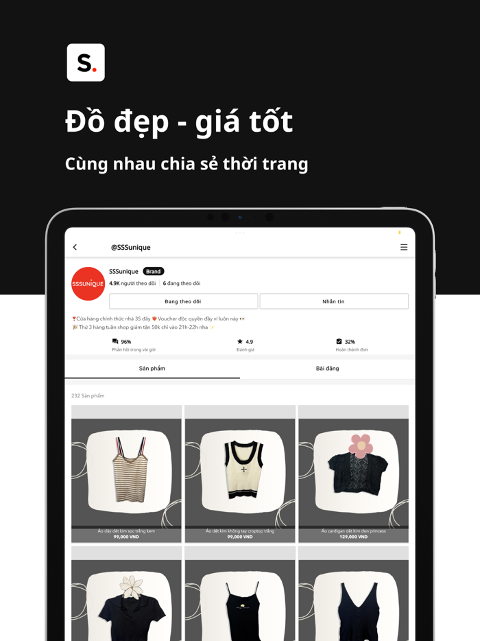 SSSMarket Thời Trang Chia Sẻ