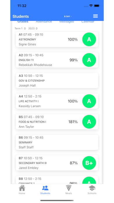 Alpine School District Screenshot
