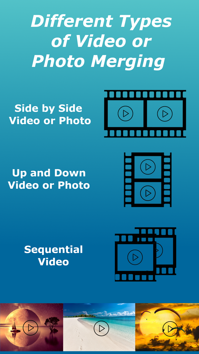 Video Merger and Combiner Sideo