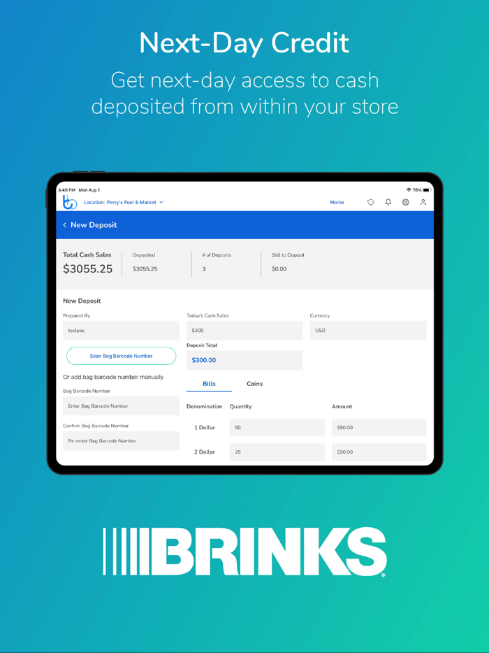 BLUbeem by Brinks for POS