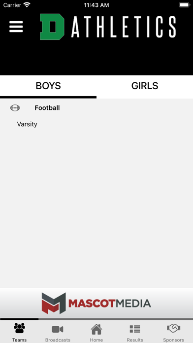 Donegal Athletics Screenshot