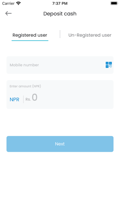 Partner Namaste Pay Screenshot