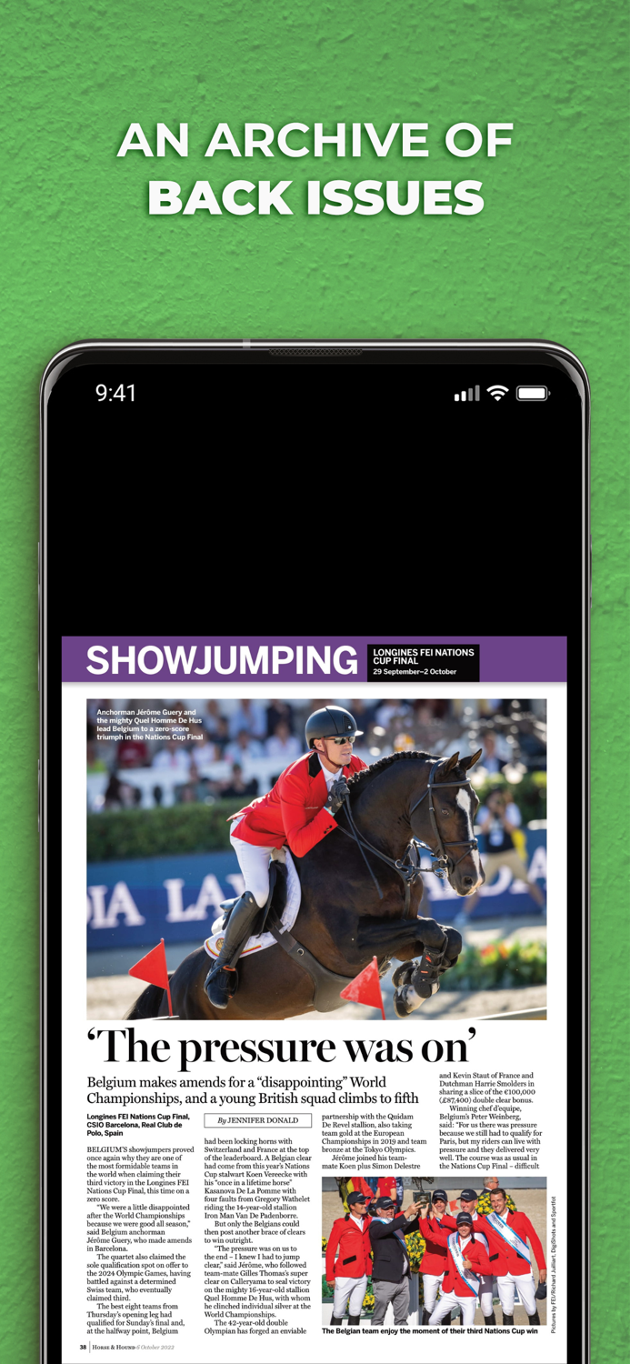 Horse and Hound Magazine INT