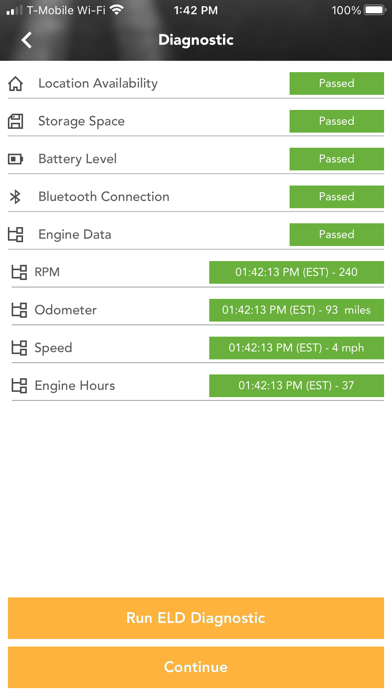 MasTrack ELD Screenshot