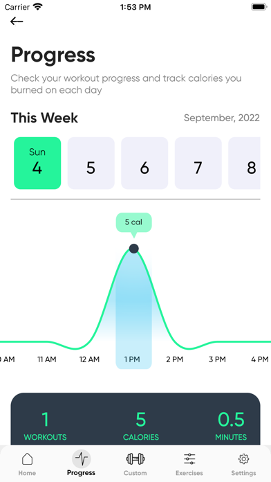 Fitness Workout & Weight Gain Screenshot