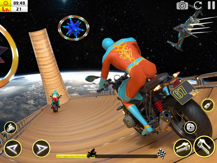 Real Motorbike  Racing Game