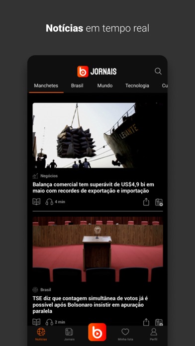 Ubook Jornais Screenshot