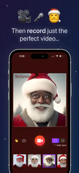 Game screenshot BeSanta: Santa Claus Videos apk