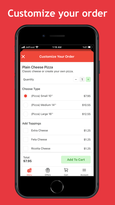 Bellissima Pizza Screenshot