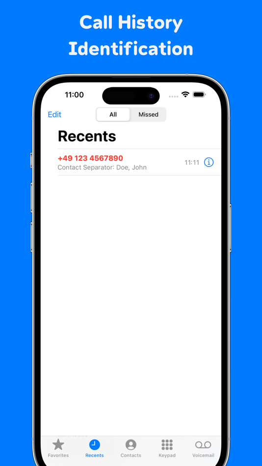 #1. Contact Separator (iOS) Podle: Lars Schneider