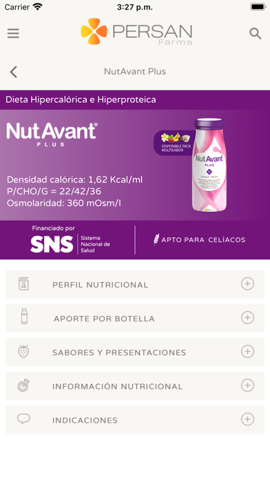 Persan Farma Vademécum Screenshot