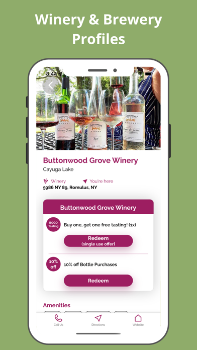 Wine Travel Card Screenshot