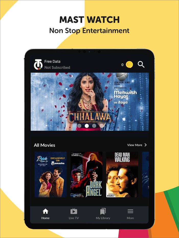 Tamasha Live TV Movie Drama