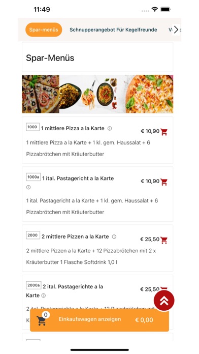 Pizza & Pasta Haus Screenshot