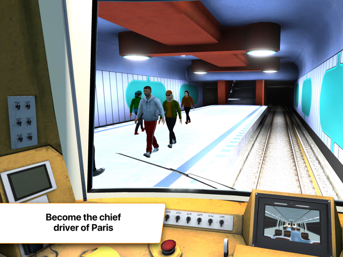 Paris Métro Subway Driving