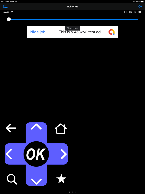 RokuCFR iPad screenshot 4 - Entertainment app