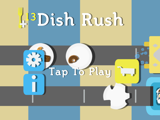 Dish Rush iPad screenshot