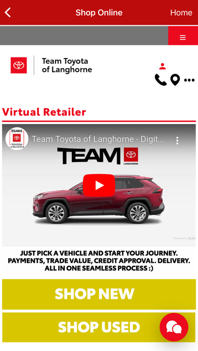 Team Toyota of Langhorne Screenshot