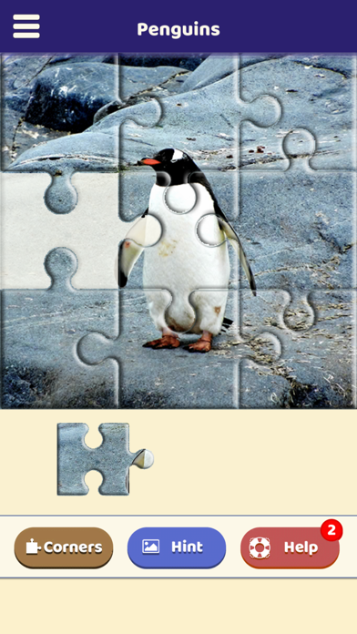Penguin Love Puzzle Screenshot