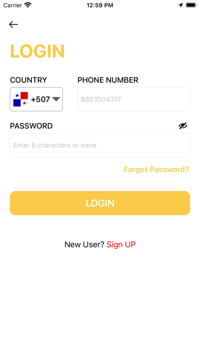TaxiClub Panama Screenshot