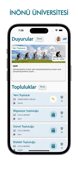 Game screenshot İnönü Öğrenci Toplulukları mod apk