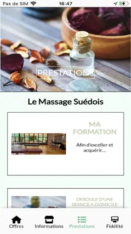Game screenshot Massage Suédois hack