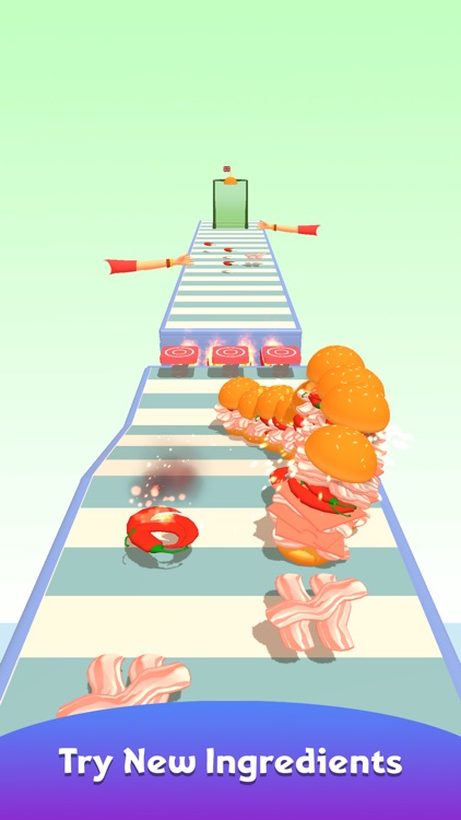 Burger Stack Runner 3D