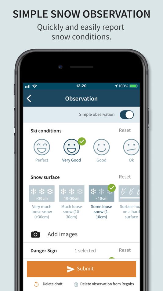 #7. Varsom (iOS) Podle: Norges Vassdrags- og Energidirektorat