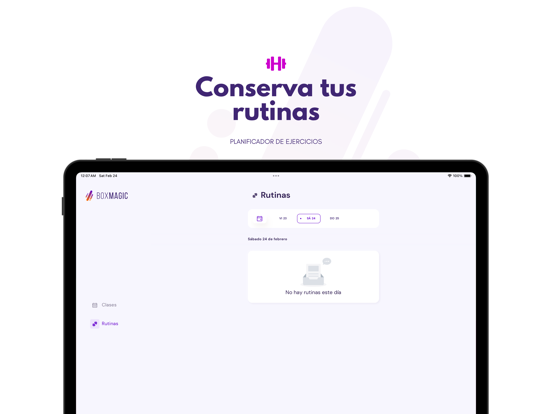 BoxMagic iPad screenshot 4 - Sports app