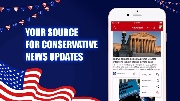 Reader for Newsmax, Fox News
