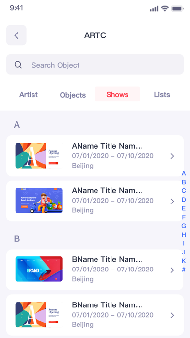 Art Folder Screenshot