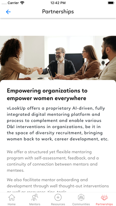 Screenshot 4 of vLookUp Mentoring App