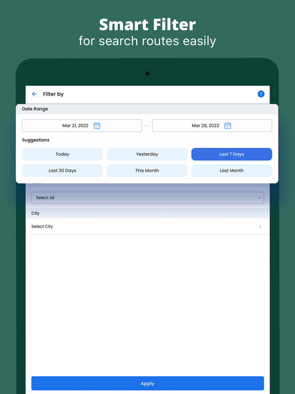 Delivery Driver App by Upper iPad screenshot 4 - Navigation app