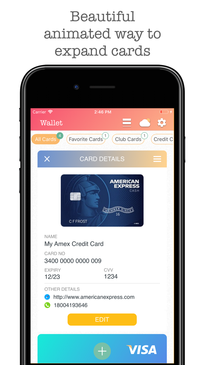 Wallet Pro - Credit Wallet